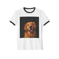 Golden Retriever Portrait Ringer T-Shirt