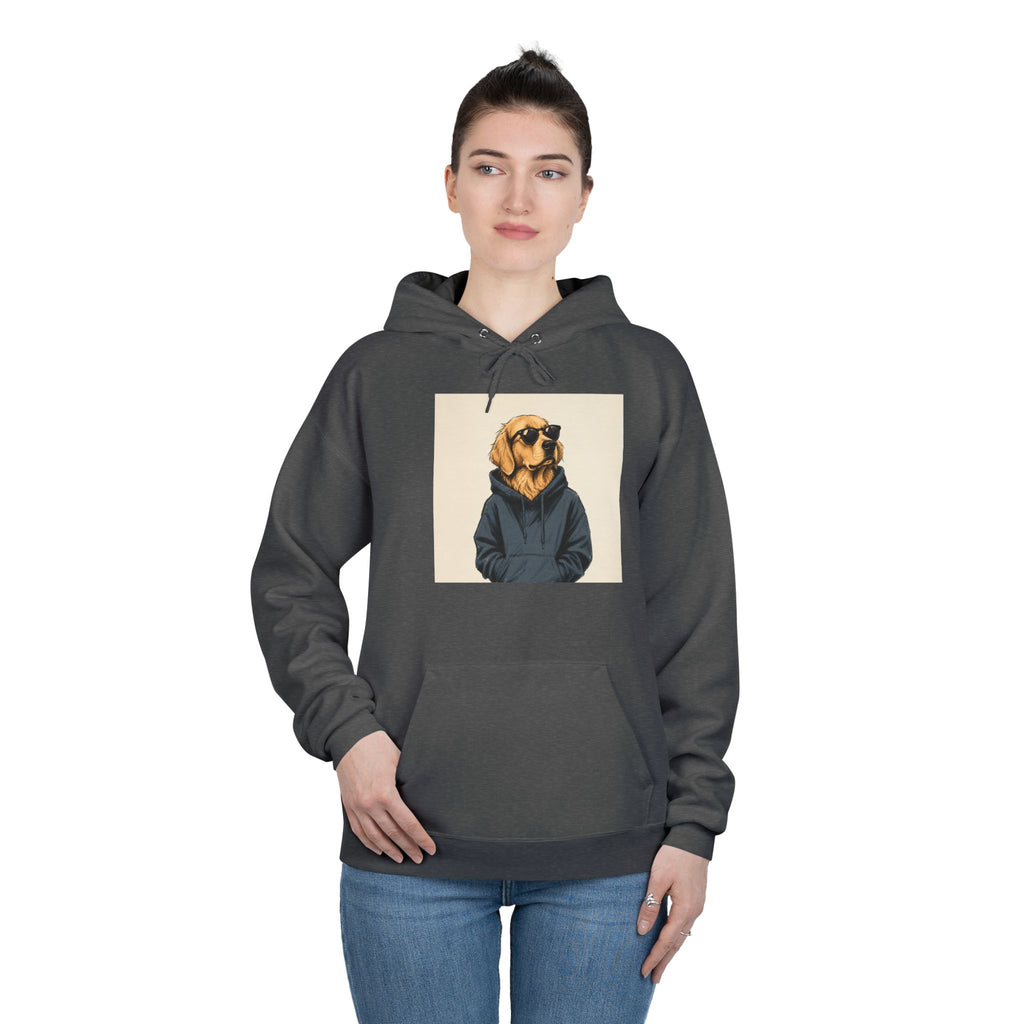 Golden Retriever Hoodie — Dog in Hoodie Graphic Pullover